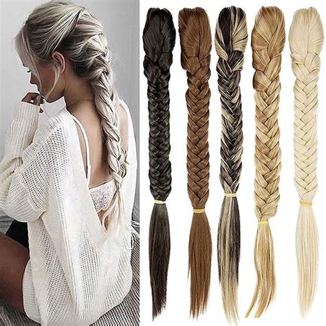 Accessories 2 Ash Blonde Jaw Clip Fishtail Ponytailnew Poshmark