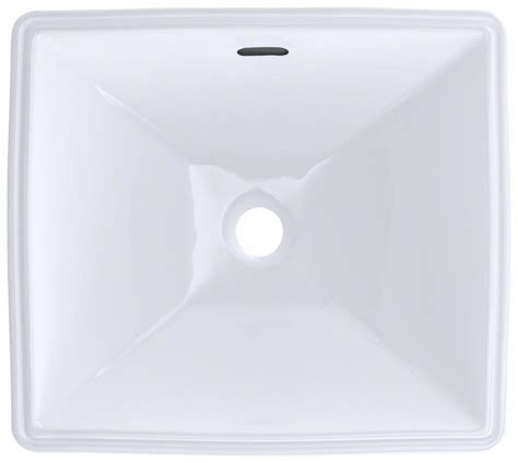 Legato® Rectangular Undermount Bathroom Sink With Cefiontect™ Cotton