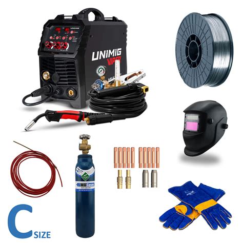 Unimig Viper 165 Aluminium Mig Welding Combo U11006k