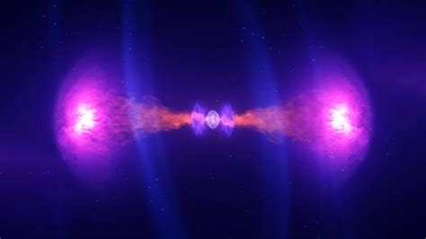 Guarda Come La Collisione Fra Due Stelle Di Neutroni Genera Un Lampo Di