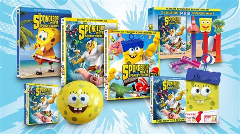 Unboxing All 6 Blu Ray Editions Of The SpongeBob Movie GeekDad