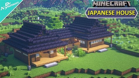 How To Build A Simple Japanese House Minecraft Tutorial Youtube