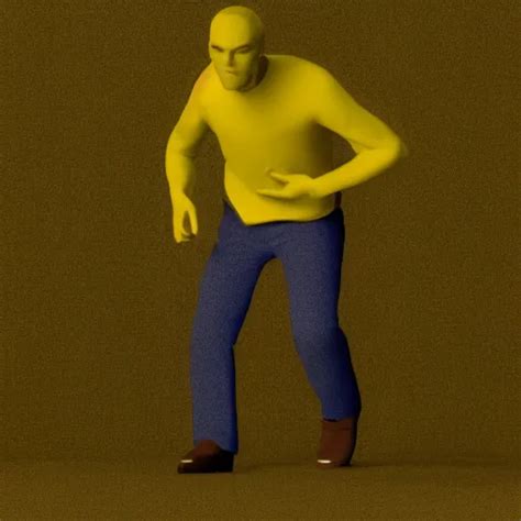 D Render Of Jerma Jerma In A Liminal Space Stable Diffusion