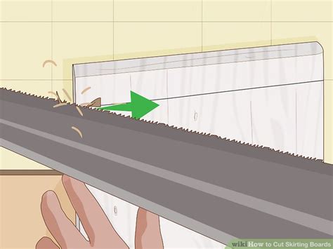 How To Cut Skirting Boards Steps With Pictures Wikihow