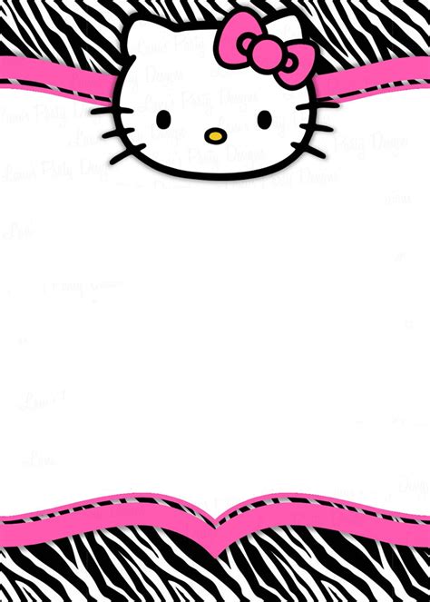 Hello Kitty Birthday Card Template Free – Mightyprintingdeals.com