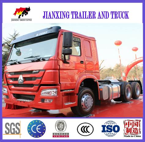 HOWO New 10 Wheels Sinotruk Auto Parts Tractor Truck China Tractor