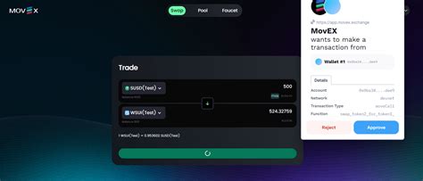 Movex The First Dex On Sui Blockchain