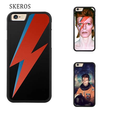 SKEROS DAVID BOWIE THUNDERBOLT Protective Cover Phone Case For Iphone X