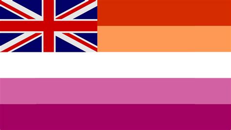 British Lesbian Flag Rqueervexillology