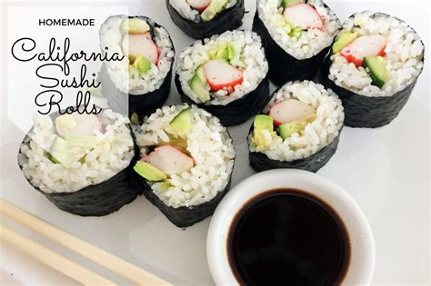 Homemade California Sushi Rolls Mumslounge