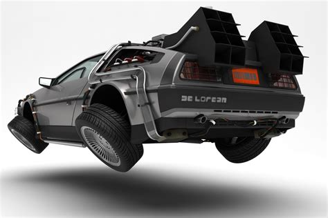 Dmc Delorean Time Machine 3d Model Turbosquid 1553494