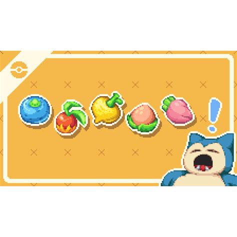 Pokemon Sleep Berries Redrawn For Iconsthrowablesetc Cheshires