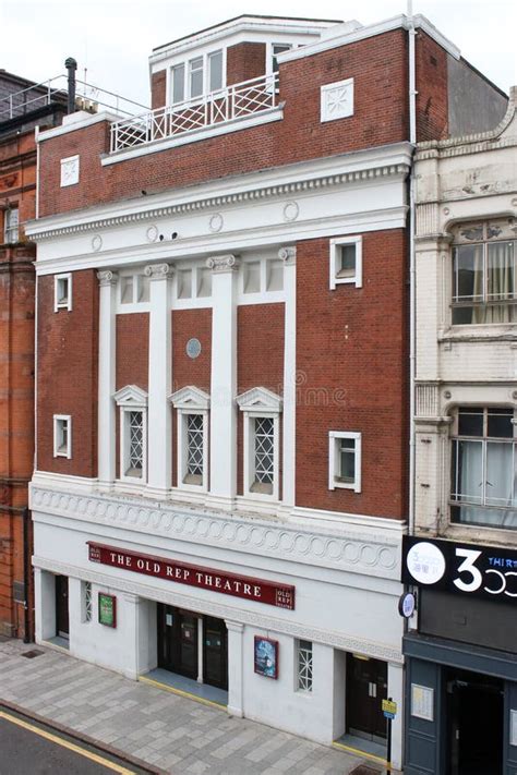 Birmingham Repertory Theatre, England Editorial Photo - Image of history, glass: 13769271