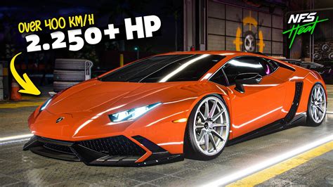 Need For Speed Heat Lamborghini Huracan Performante Customization