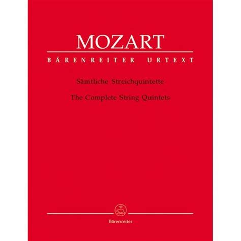 Amazon Mozart W A The Complete String Quintets Two Violins Two