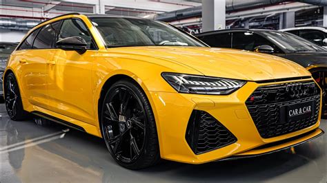 GORGEOUS 2023 Audi RS6 Avant In Vegas Yellow Interior And Exterior