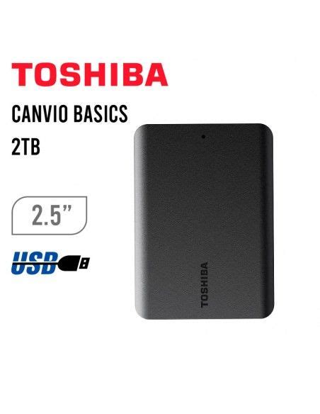 Disco Duro Externo Toshiba Tb Hdtb Xk Aa Canvio Basics Online