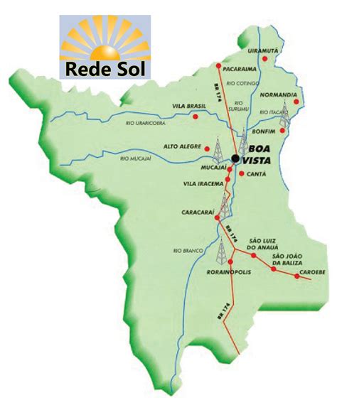 Mapas Do Estado De Roraima