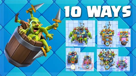 How To Counter Goblin Barrel In Clash Royale Youtube