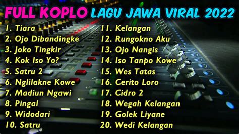 Full Koplo Lagu Jawa Viral Trending Terbaru Tiara Ojo