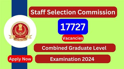 SSC CGL Recruitment 2024 17727 Posts Apply Now Tamilanguide