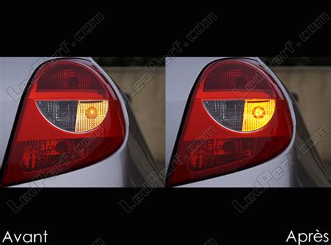 Set Knipperlichten Achter Met Leds Voor Renault Clio 3