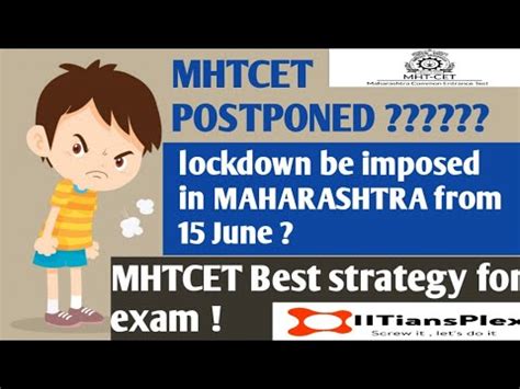 MHT CET Postponed MHT CET 2020 Update MHT CET Exam Strategy CET