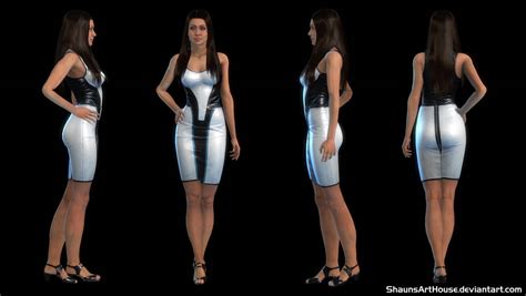 Mass Effect Diana Allers Jessica Chobot Upgraded By Shaunsarthouse On