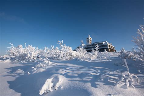 Das Fichtelberghaus Foto And Bild Landschaft Jahreszeiten Winter