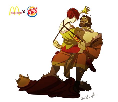 The Kiss Between Burger King And Ronald Mcdonald Artofit