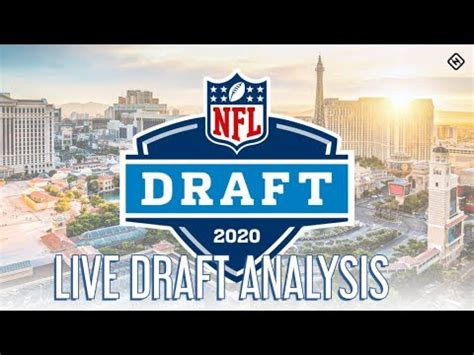 Live Nfl Draft St Round Pick By Pick Analysis Youtube