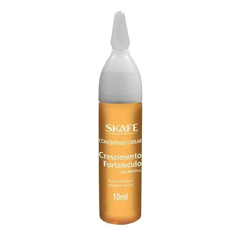 Skafe Tratamento Capilar Concentrado Crescimento Fortalecido 10mL