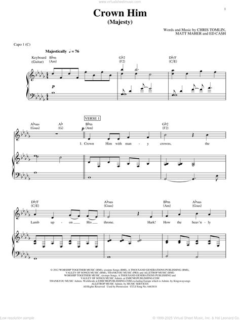 Majesty Sheet Music 5
