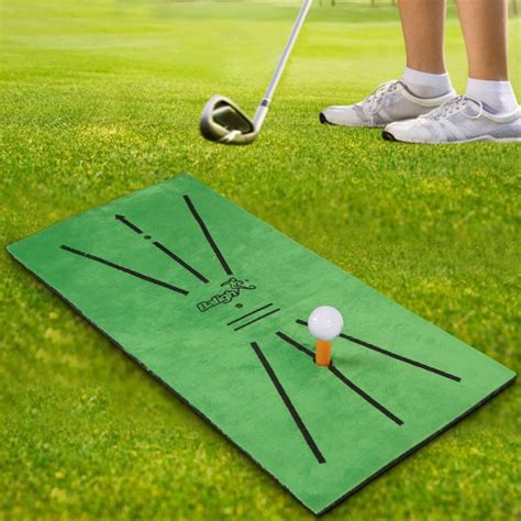 Golf Impact Mat Analysis Correct Your Swing Path Or Golf Hitting Mat