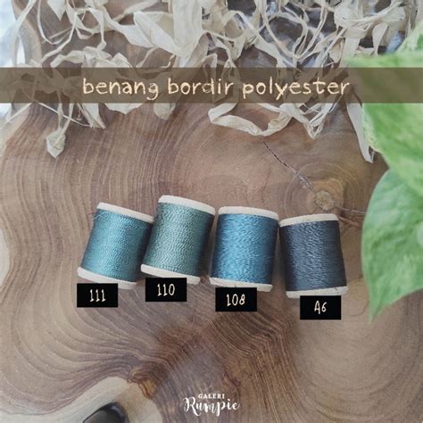 Jual Benang Bordir Polyester Katalog IV Shopee Indonesia