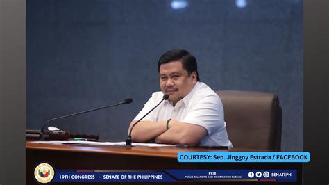 Sen Jinggoy Estrada Pinawalang Sala Ng Sandiganbayan Sa Kasong Plunder