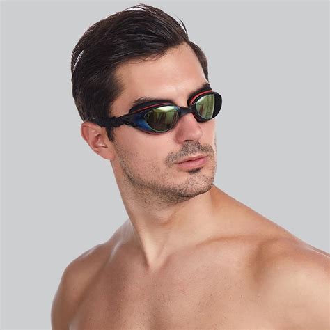 Cheap 150 To 700 Degree Myopia Swim Goggles Men Women HD Anti Fog