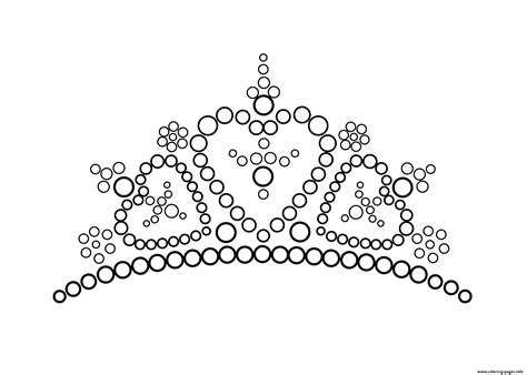 Tiara Coloring page Printable