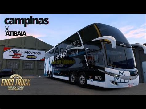 Ets Mod Bus Marcopolo New G Dd X Campinas Sp X Atibaia