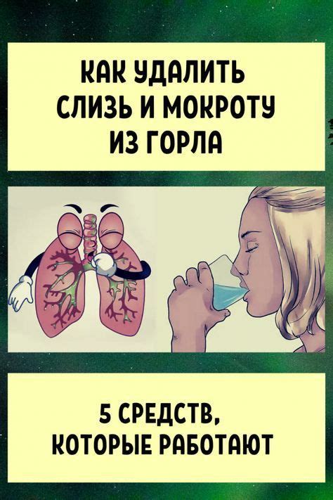 8 натуральных средств от слизи и мокроты в горле | Лечение синусита ...