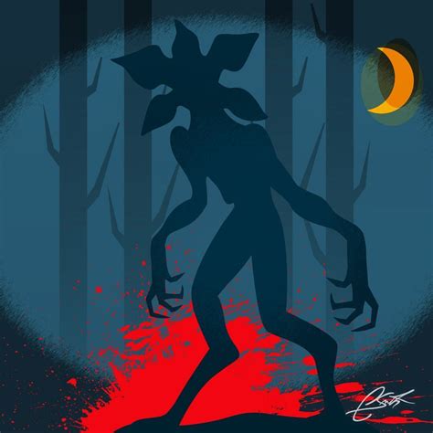 Stranger Things Demogorgon By Corey Smith Coreysmithcreative Season 1