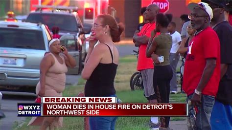 Woman Found Burned Beyond Recognition In House Fire On Detroits Northwest Side Youtube