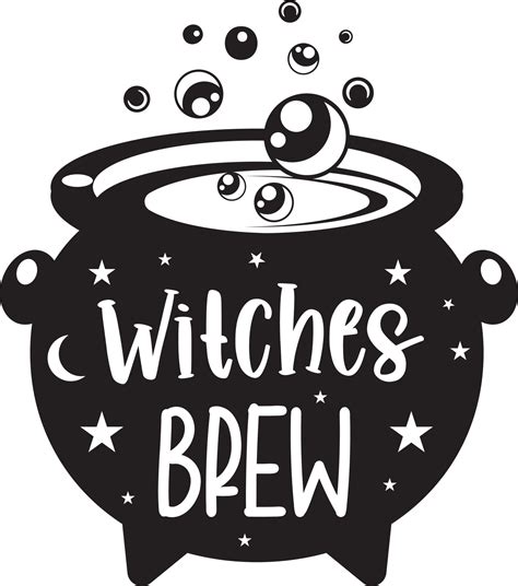 Witches Brew Cauldron Vector Art At Vecteezy