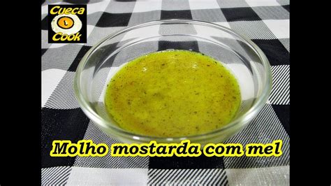 Molho B Sico De Mostarda Mel Para Saladas Mustard Sauce With Honey