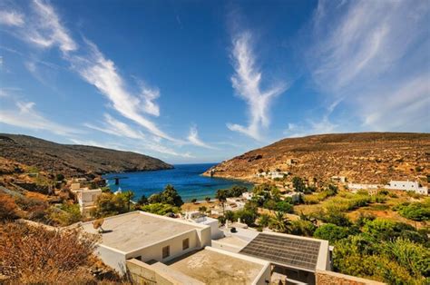 Megalo Livadi En La Isla Grecia De Serifos Foto Premium