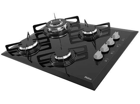 Cooktop Bocas Philco Cook Chef G S Glp Acendimento Autom Tico