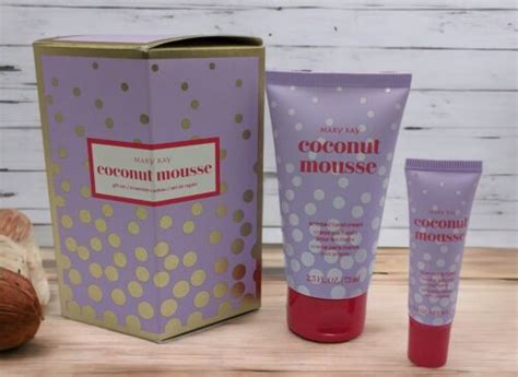 Mary Kay Coconut Mousse Scented Hand Cream 2 5oz Scented Lip Balm 0 3oz