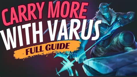 How To CARRY HARD With Varus Challenger Coaching YouTube