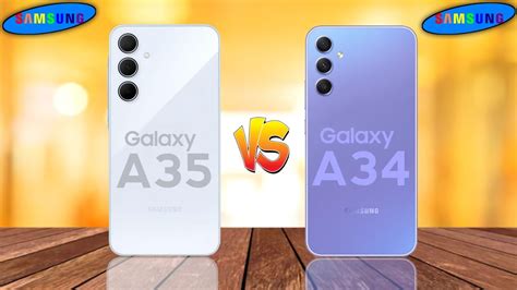 Samsung Galaxy A35 5g Vs Samsung Galaxy A34 5g Youtube