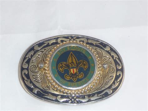 Vintage Boy Scouts Of America Bsa Belt Buckle Made In Usa Vintage